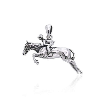 Hunter Jumper Silver Pendant TPD3174 - Jewelry